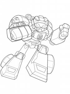 Rescue Bots coloring page 33 - Free printable