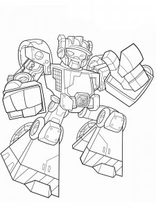 Rescue Bots coloring page 35 - Free printable