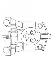 Thomas The Train Coloring Pages 12
