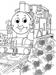 Thomas The Train Coloring Pages 13