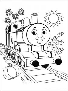 Thomas The Train Coloring Pages 9