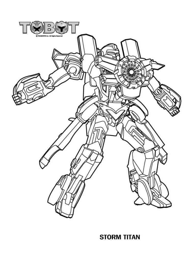 Robot Ryan Coloring Pages / Ryan Tobot Coloring Pages Get Coloring