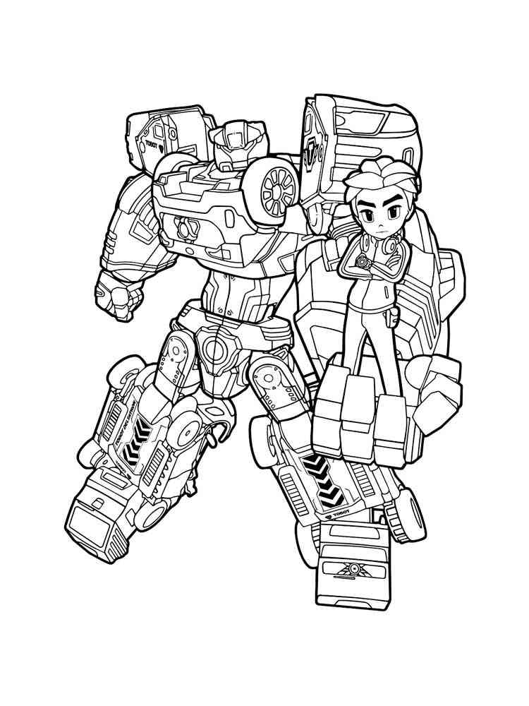Free Tobot Coloring Pages Download And Print Tobot Coloring Pages