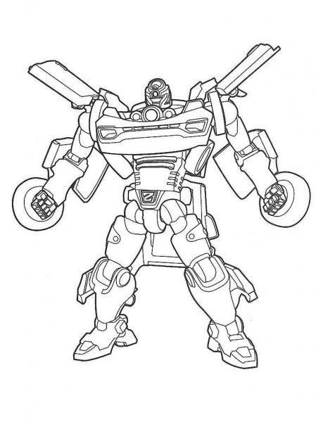 Tobot coloring pages