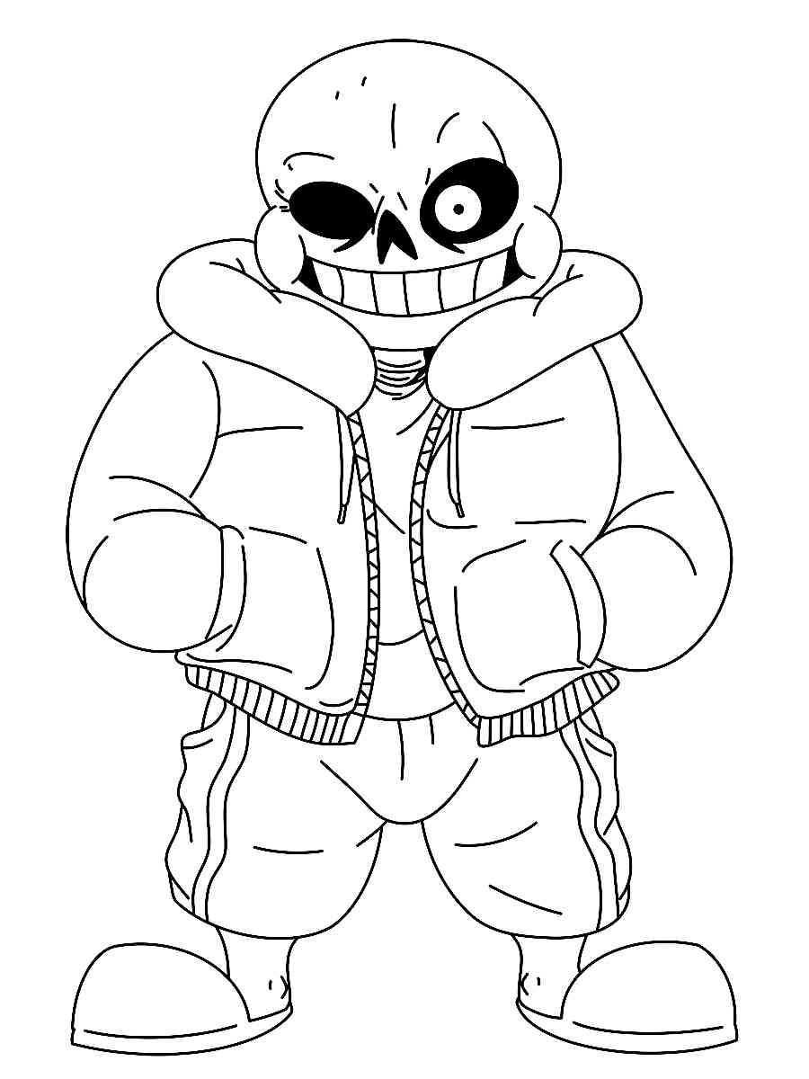 Free Undertale coloring pages. Download and print Undertale coloring pages