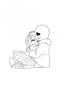 Undertale coloring page 21 - Free printable