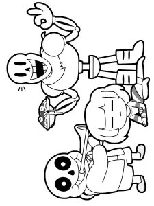 Undertale coloring page 46 - Free printable