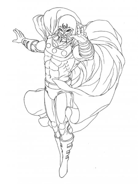 X-men coloring pages