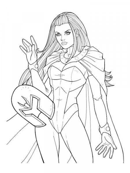 X-men coloring pages