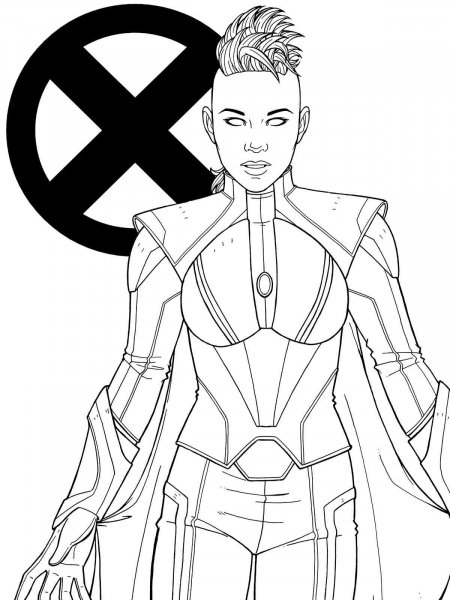 X-men coloring pages