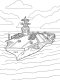 Aircraft Carrier coloring pages