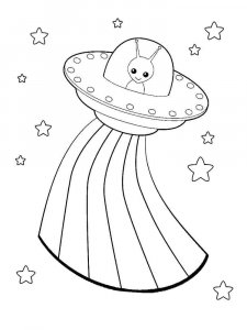 Aliens coloring page 15 - Free printable