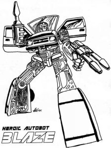 Autobots coloring page 4 - Free printable
