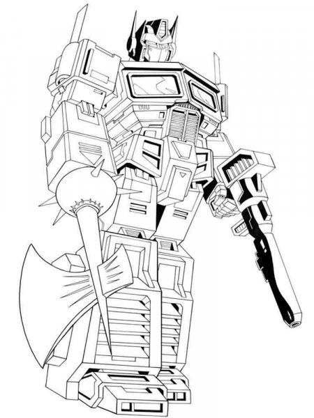 Autobot coloring pages