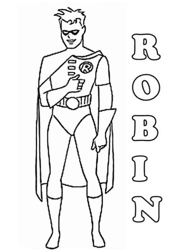 Download Batman and Robin coloring pages. Free Printable Batman and ...