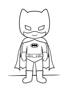 Batman coloring page 48 - Free printable