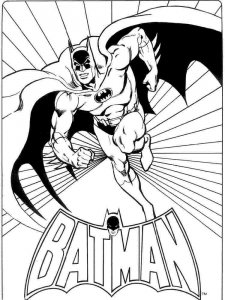 Batman coloring page 25 - Free printable