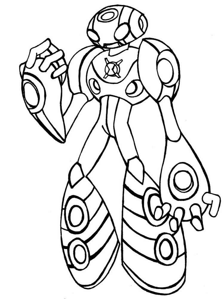 Ben 10 Ultimate Alien Coloring Pages