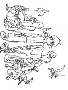 Ben 10 Ultimate Alien coloring pages