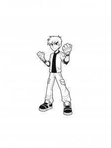 Ben10 Coloring Pages 53