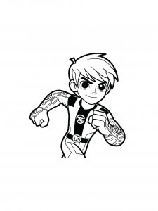 Ben10 Coloring Pages 55