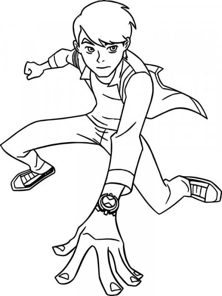 Ben 10 coloring pages