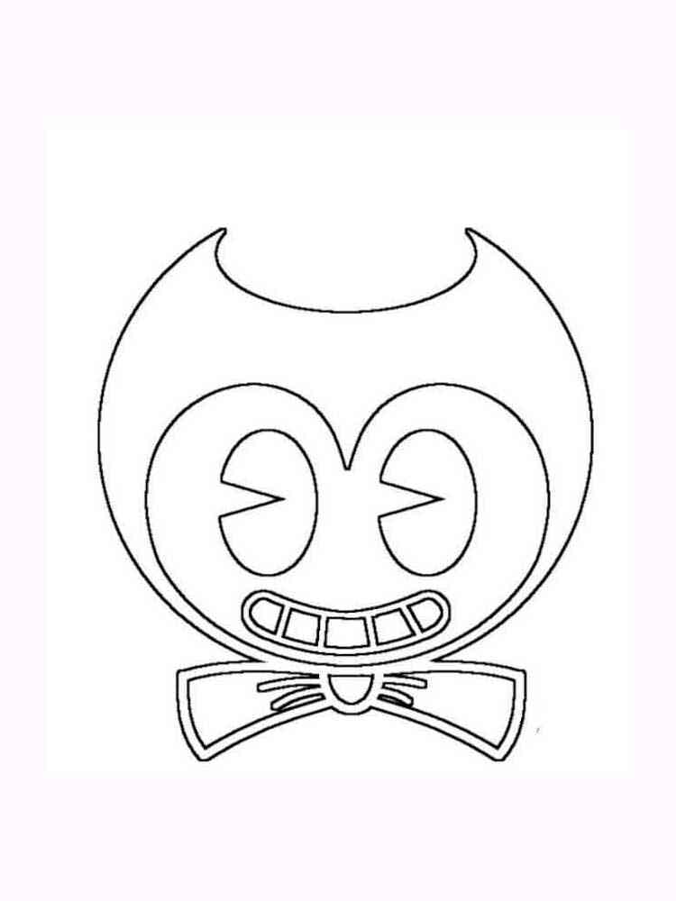 free bendy and the ink machine coloring pages