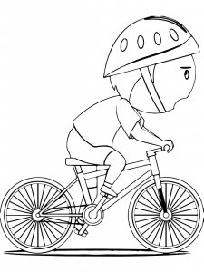 BMX coloring page 14 - Free printable