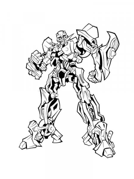 Bumblebee coloring pages