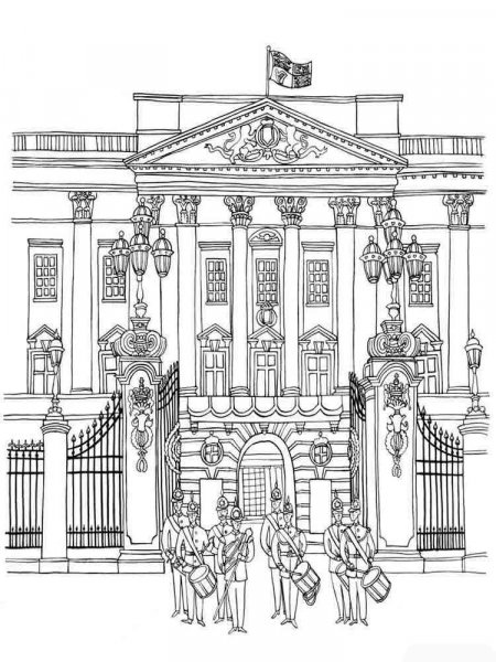 Castle coloring pages