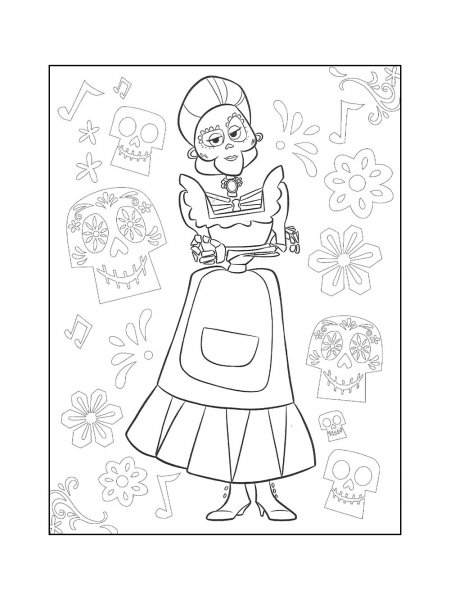 Coco coloring pages