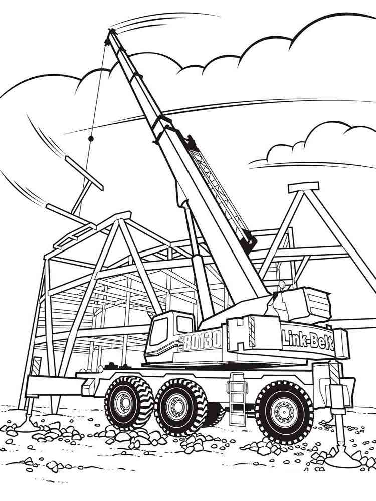 Free Printable Construction Coloring Pages Printable Word Searches
