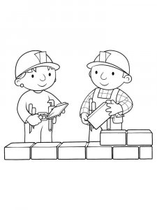 Construction site coloring page 12 - Free printable