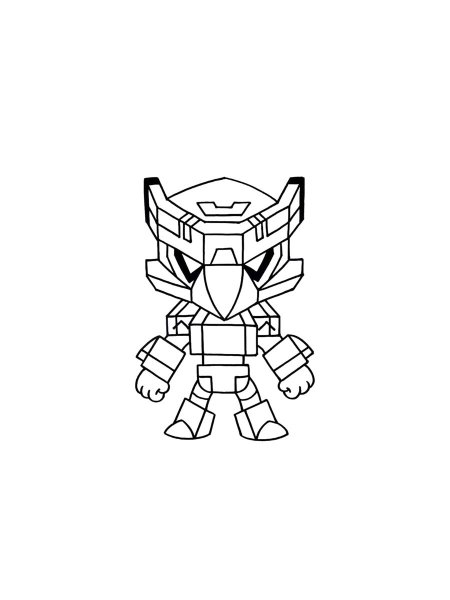 Crow Brawl Stars coloring pages