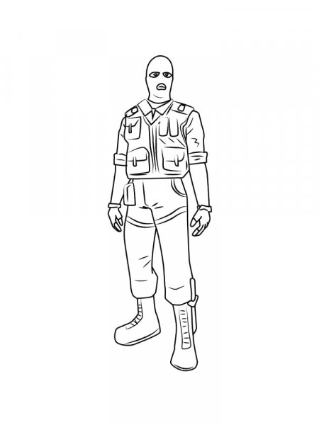 CS GO coloring pages