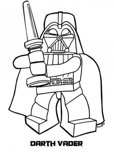 Darth Vader coloring page 19 - Free printable