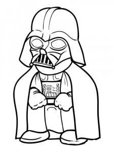 Darth Vader coloring page 23 - Free printable