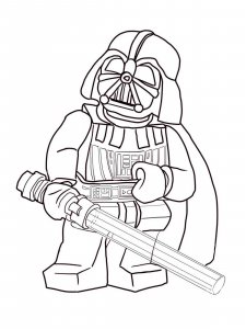 Darth Vader coloring page 24 - Free printable