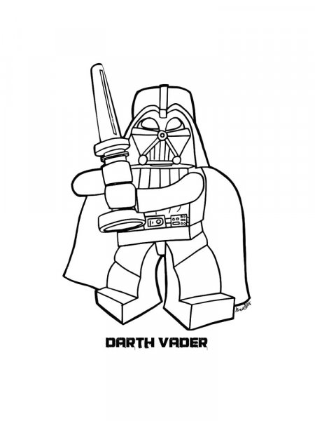 Darth Vader coloring pages