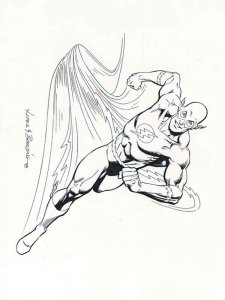 DC Comics Flash coloring page 32 - Free printable