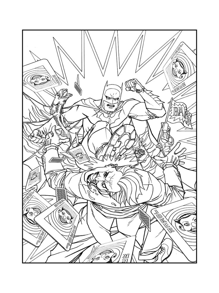 Coloring Pages Of Dc Boringpop