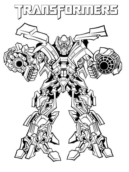 Decepticon coloring pages