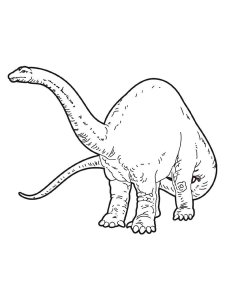 Dinosaur coloring page 10 - Free printable