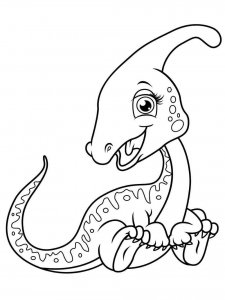 Dinosaur coloring page 11 - Free printable