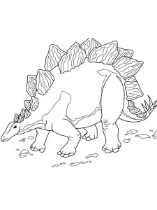 Dinosaur coloring page 16 - Free printable