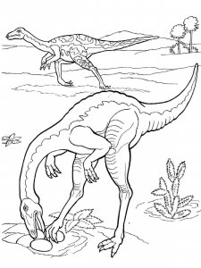 Dinosaur coloring page 24 - Free printable