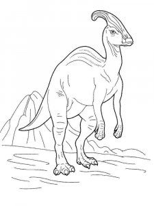 Dinosaur coloring page 32 - Free printable