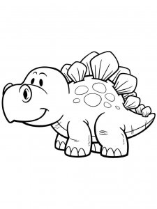 Dinosaur coloring page 33 - Free printable