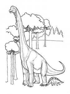 Dinosaur coloring page 40 - Free printable