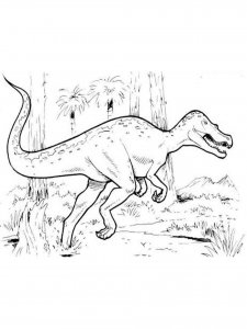 Dinosaur coloring page 42 - Free printable